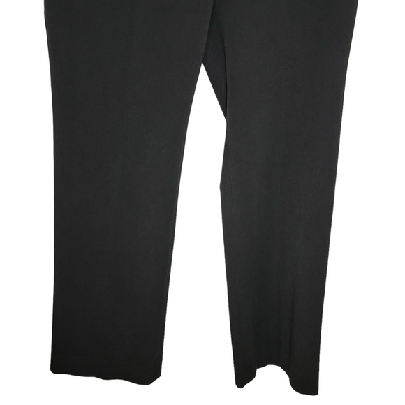 Talbots Barely Boot Black Pants Office Career Women's Size 12 - Picture 4 of 14